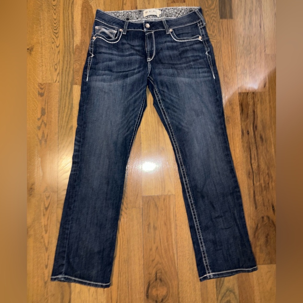 Ariat Women's Dark Blue Boot Cut Jeans
